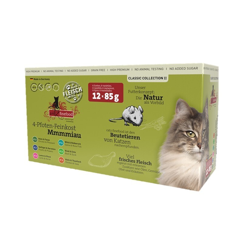 Catz finefood Nassfutter Catz finefood Multipack 12x85g Multipack 2