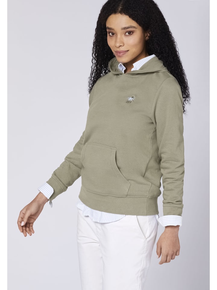Polo Sylt Kapuzenpullover in Grün günstig kaufen