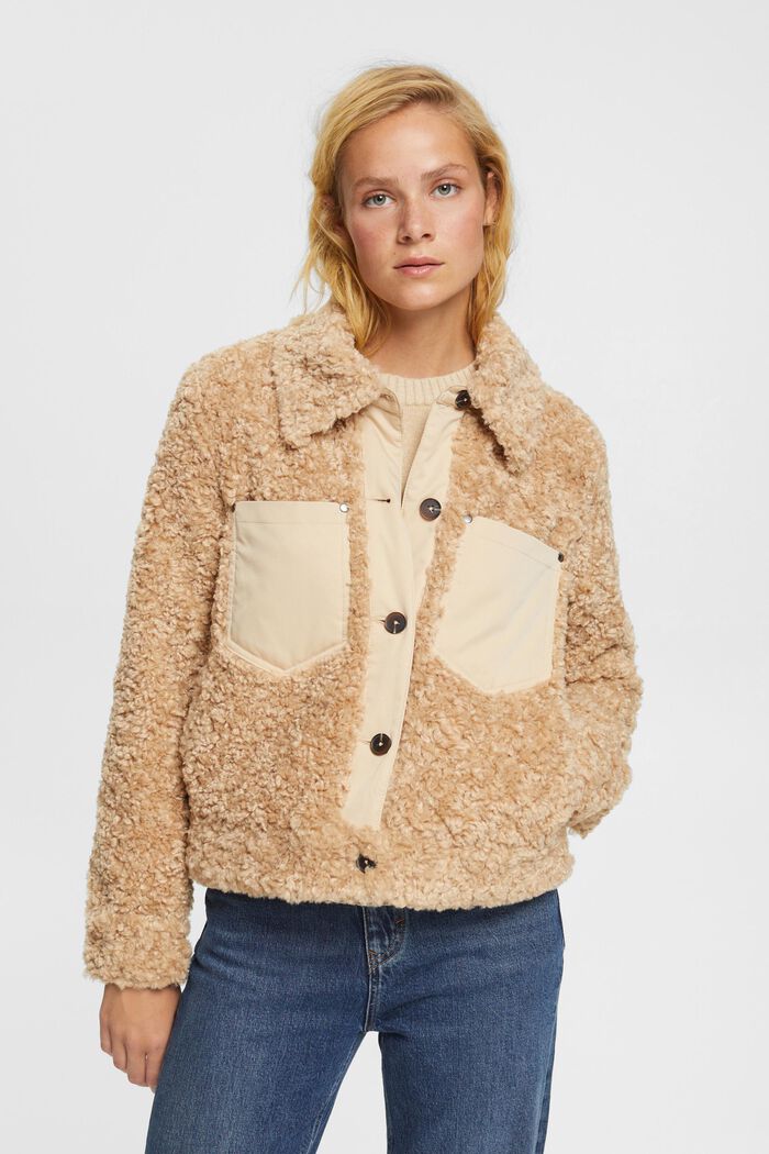 Shacket aus Teddyfell