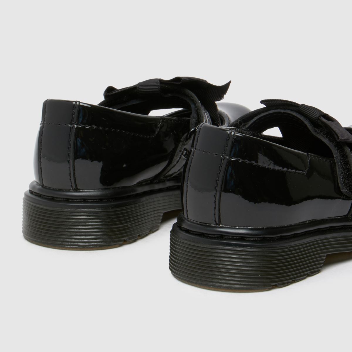 Črni dekliški čevlji Dr. Martens Maccy II za malčke