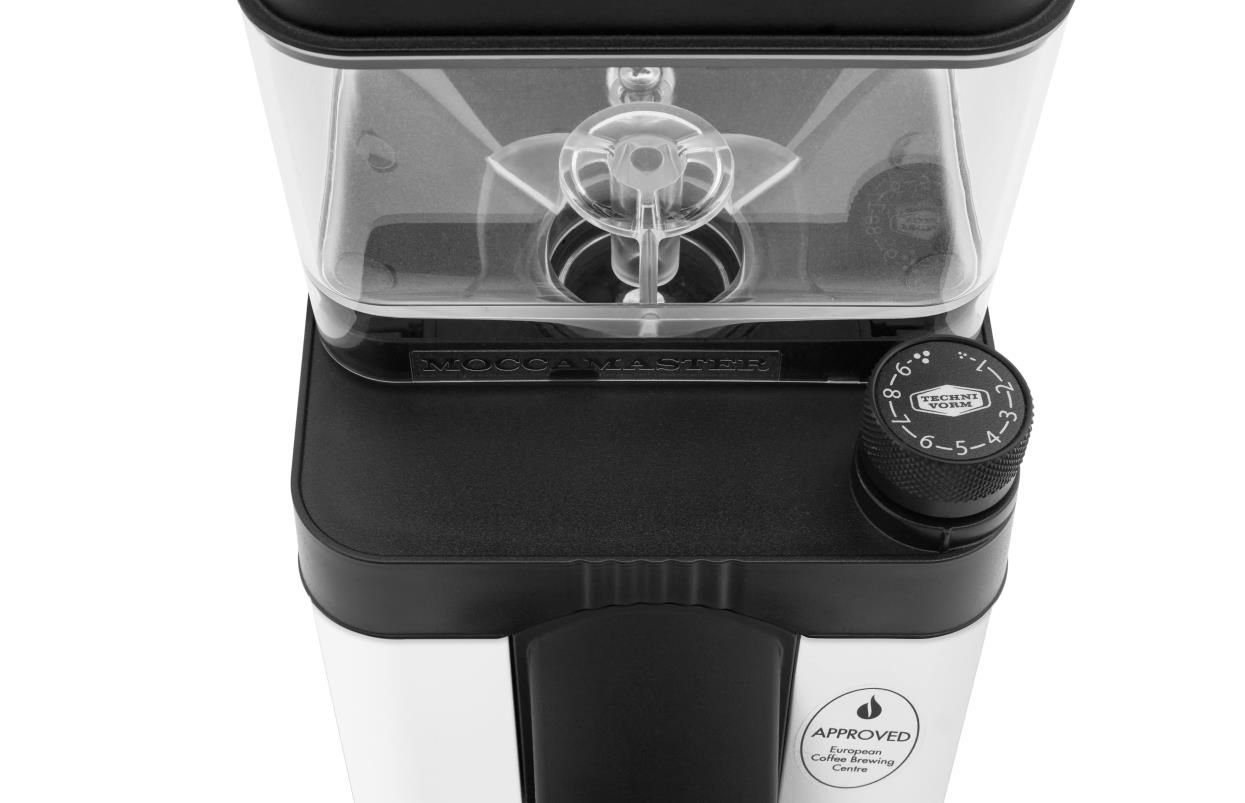 Moccamaster Kaffeemühle KM5, 310,00 W, Scheibenmahlwerk, 250,00 g Bohnenbehälter