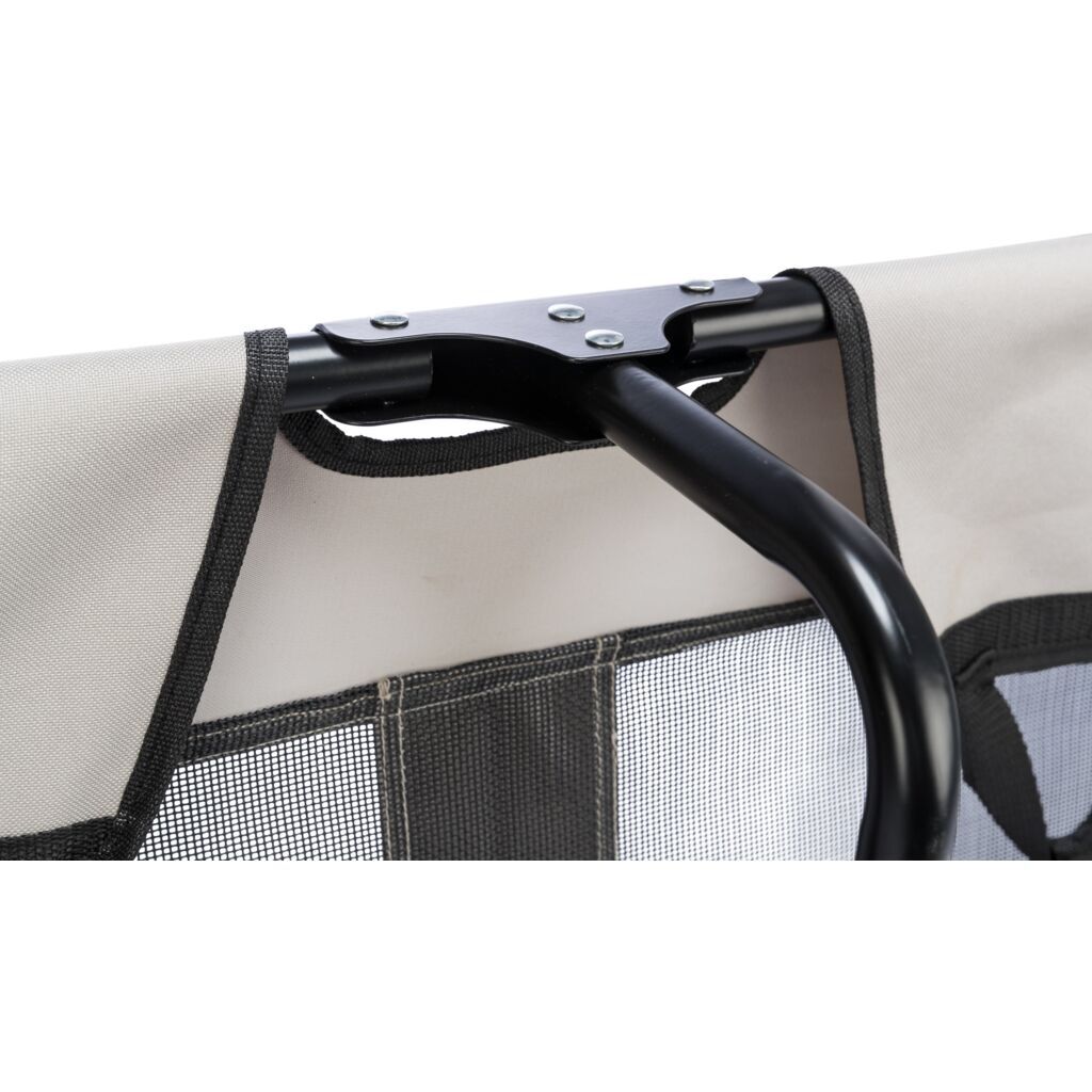 Trixie Hundebetten Trixie Hundeliege grau/ schwarz 50 cm, 19 cm, 50 cm