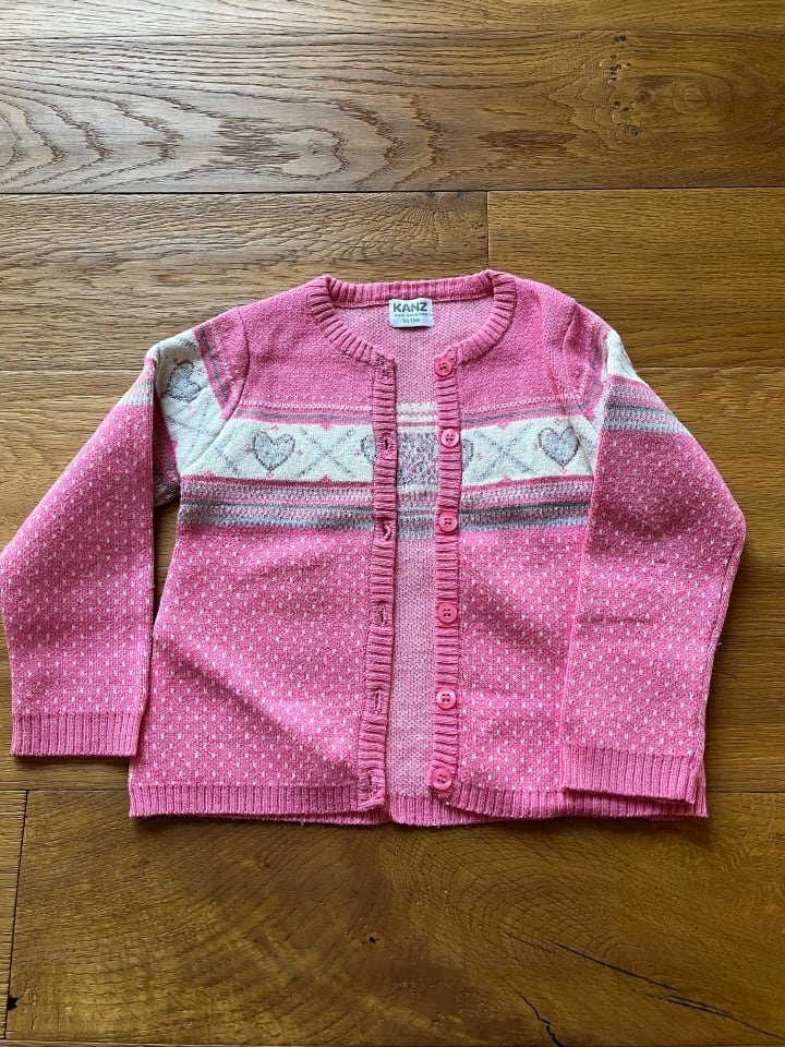 Kanz Strickjacke in Rosa günstig kaufen 80