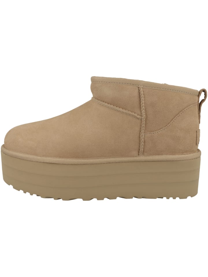 UGG Boots Classic Ultra Mini Platform in beige günstig kaufen
