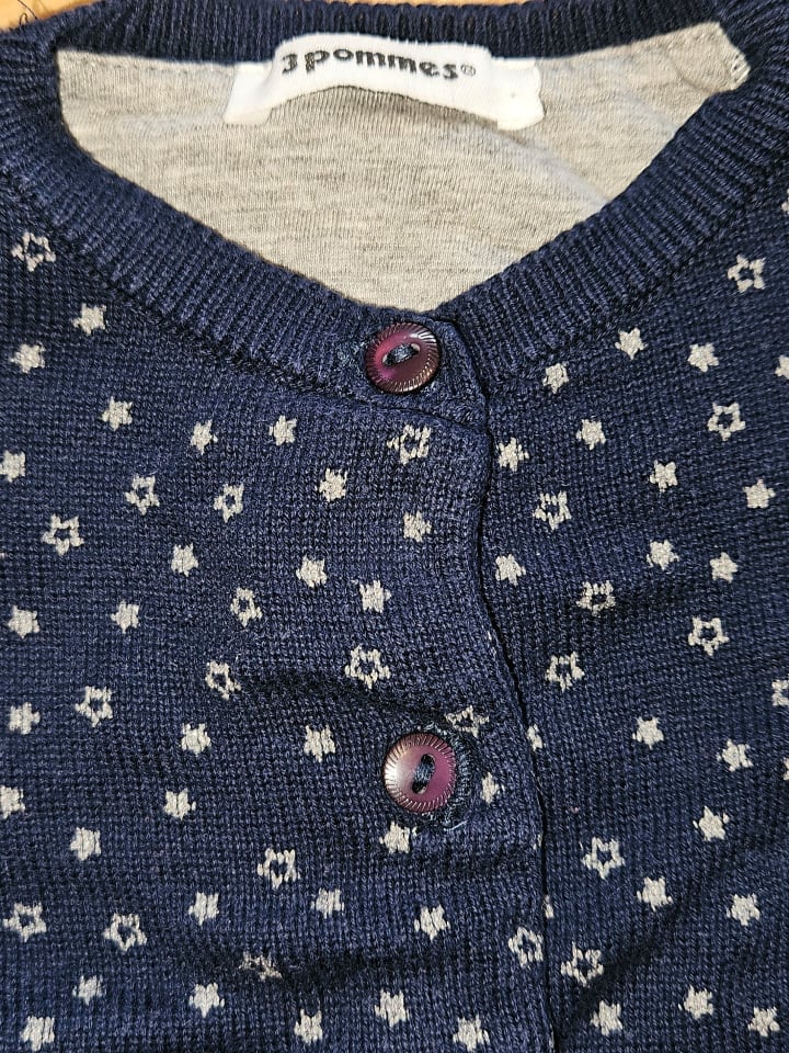 3 pommes Cardigan in Dunkelblau günstig kaufen 80