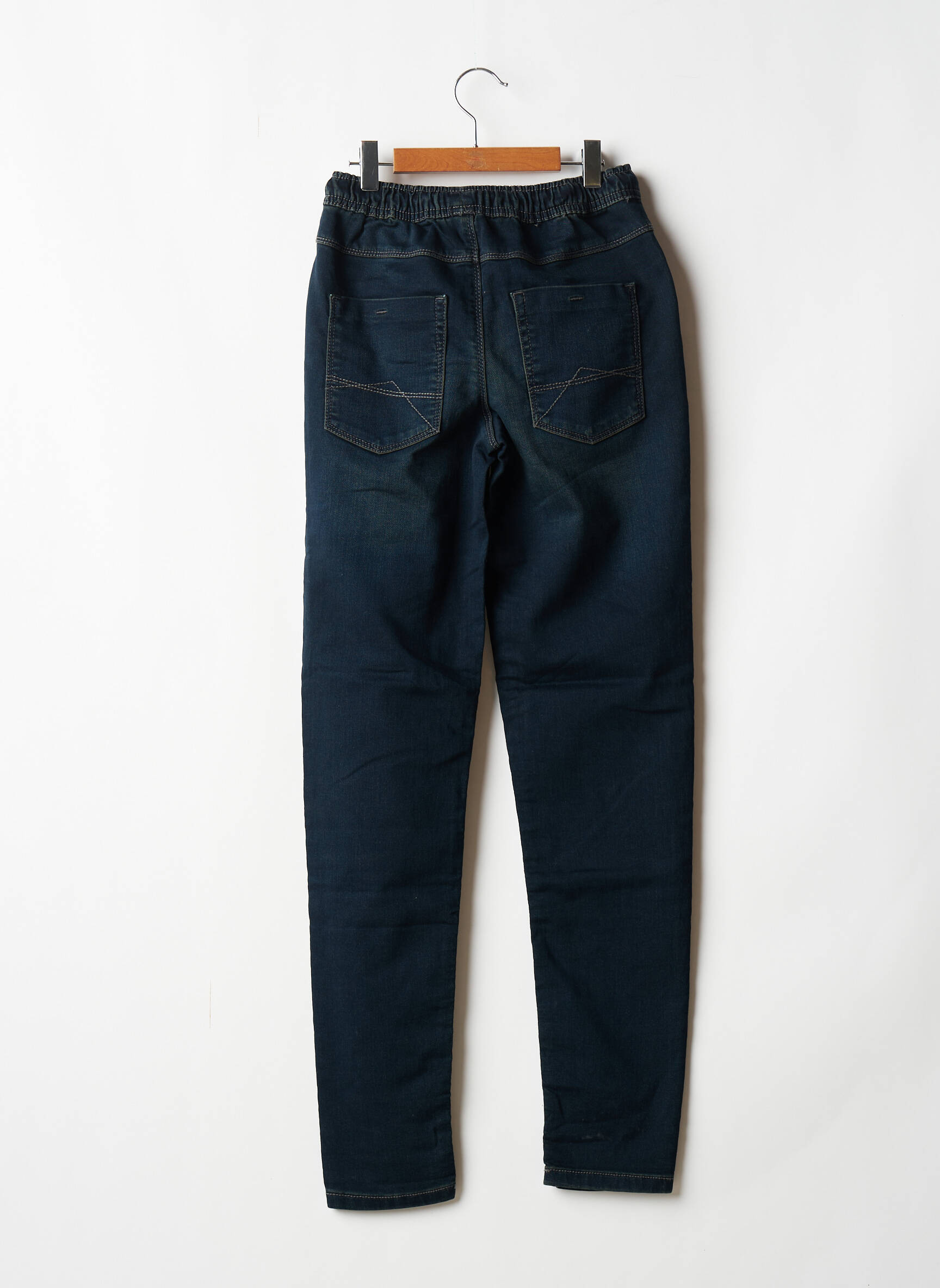 Stooker Jeans Coupe Droite Fille couleur bleu