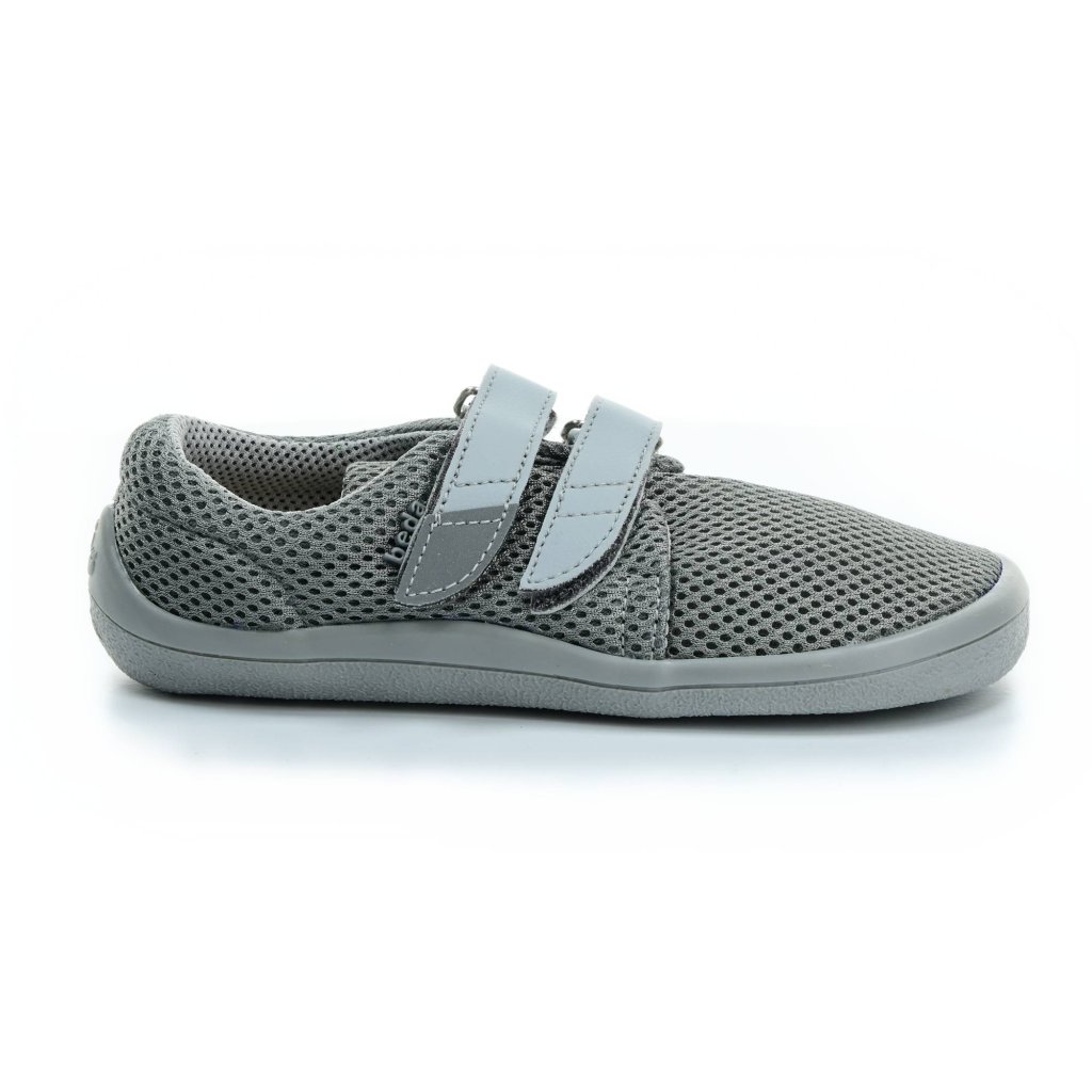 Beda Alex Barfußsneakers grau (BF 0001/STW/Mesh)