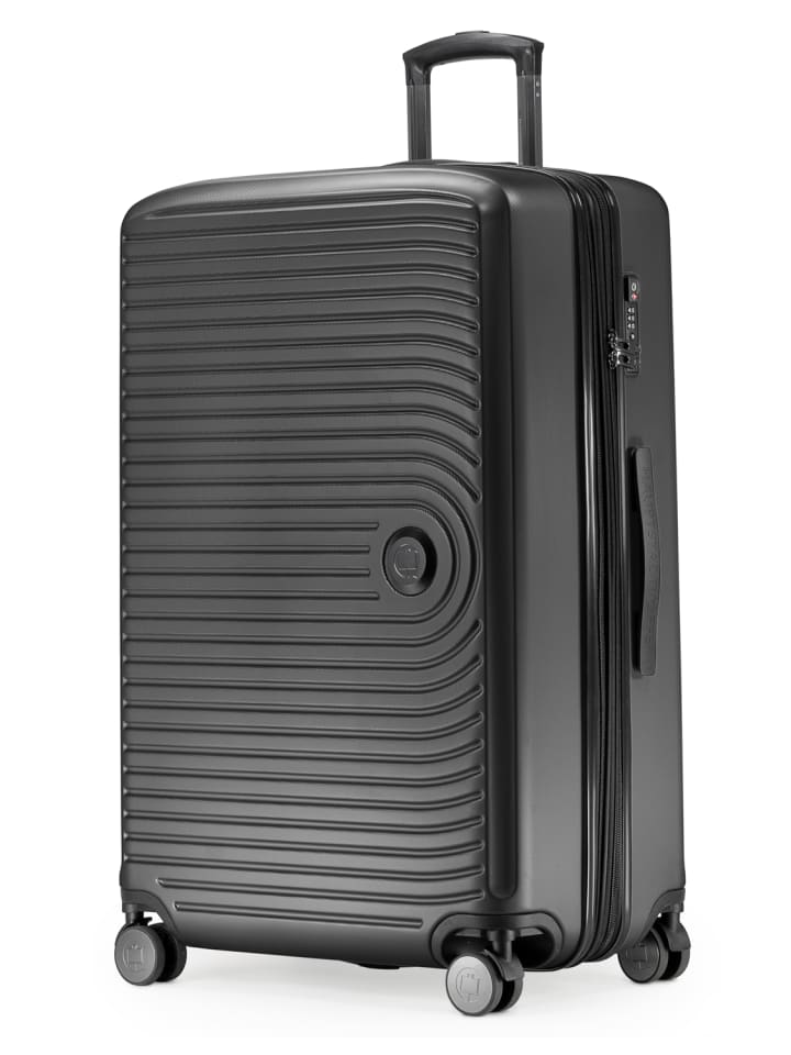 Hauptstadtkoffer Mitte - Großer Reisekoffer Trolley 77cm XXL Erweiterung TSA 130L in Graphite günstig kaufen L