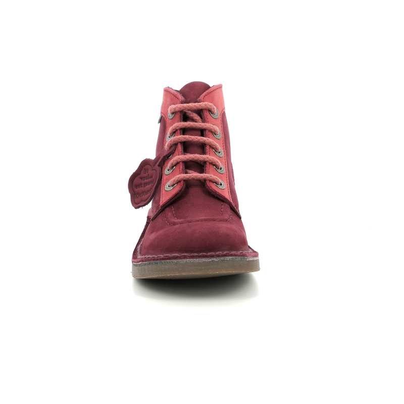 Bottillons cuir Kick Col