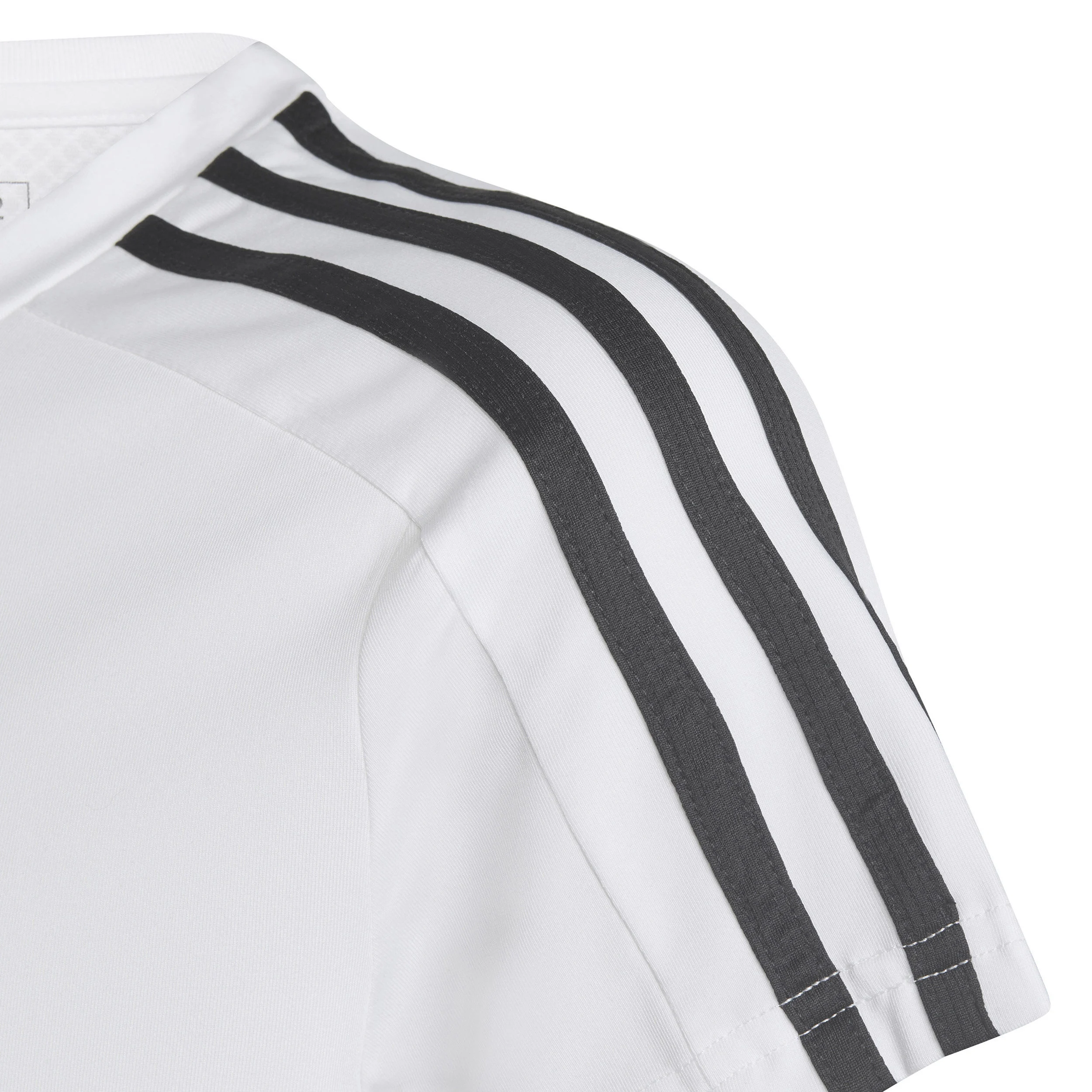 3-Stripes T-Shirt Mädchen - Weiß, Schwarz