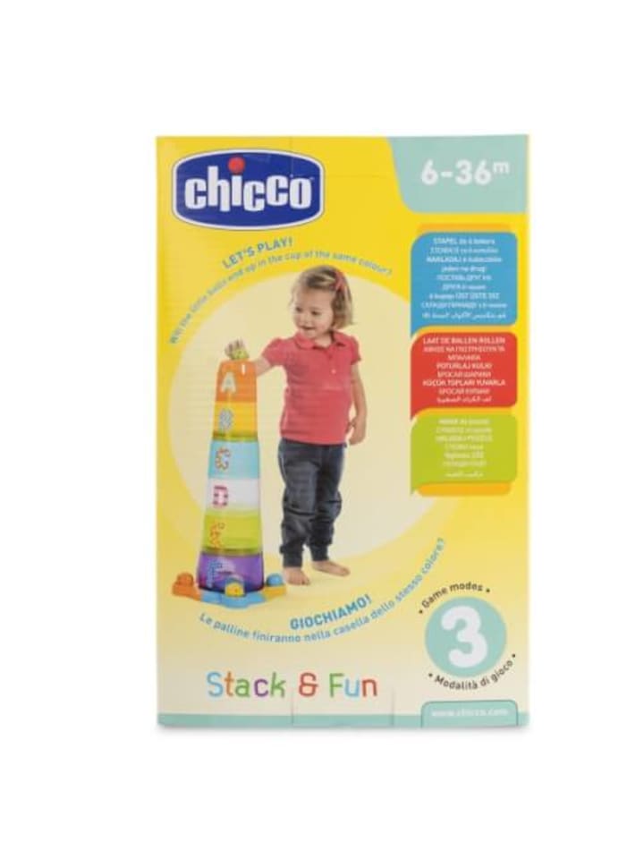 Chicco Stapelbecher und Kugelbahn 2 in 1 - ab 6 Monate günstig kaufen onesize