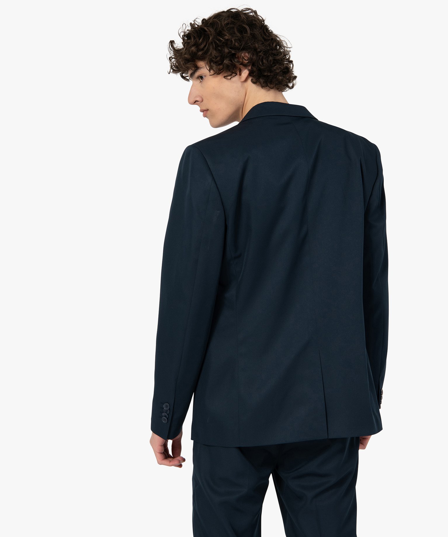 Veste de costume homme fermeture 2 boutons marine | GEMO