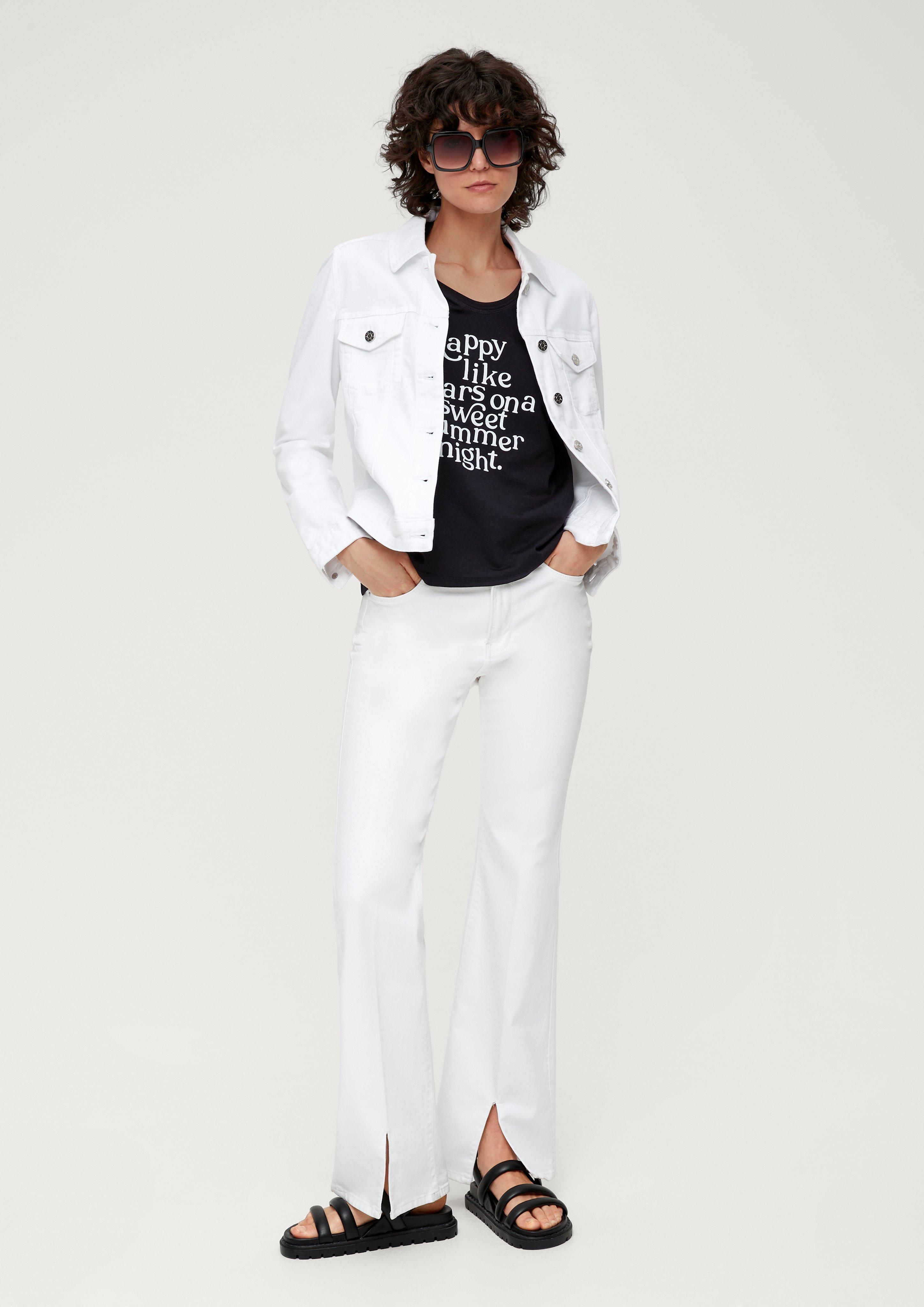 T-Shirt mit Statement-Print  2132800-99D2