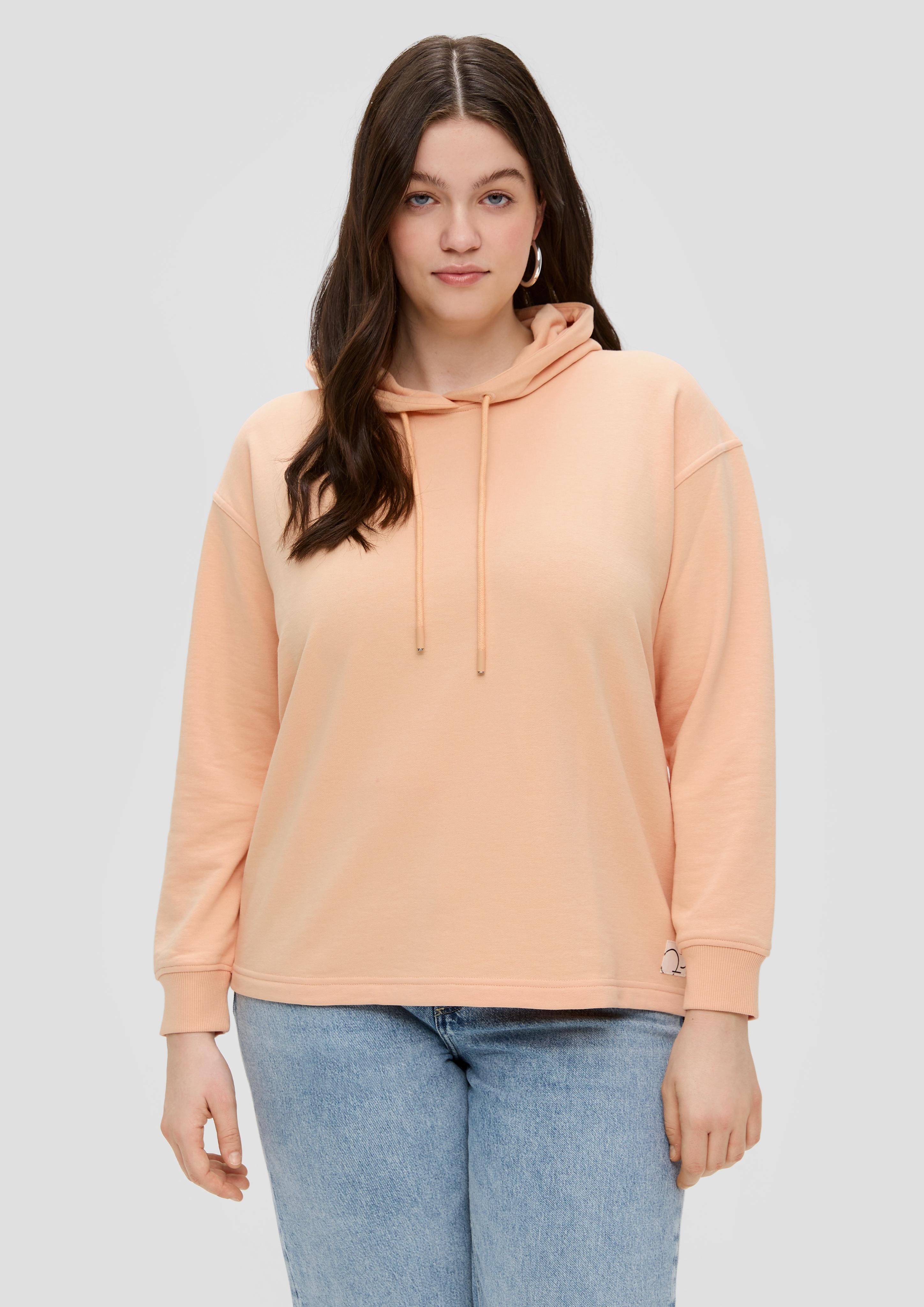 Kapuzensweatshirt mit überschnittener Schulter  2149146-2101