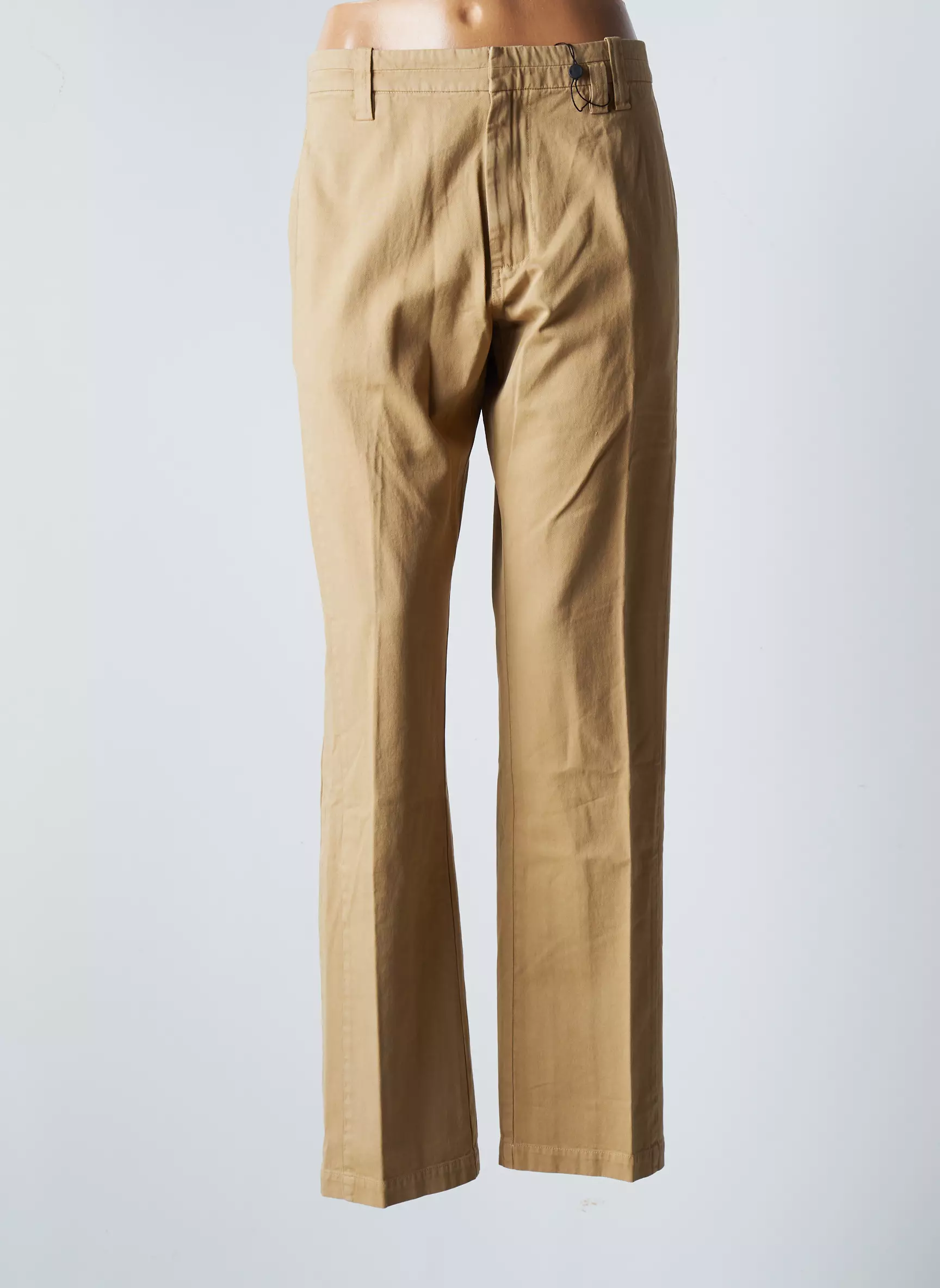 Laurence Bras Pantalons Chino Femme couleur beige