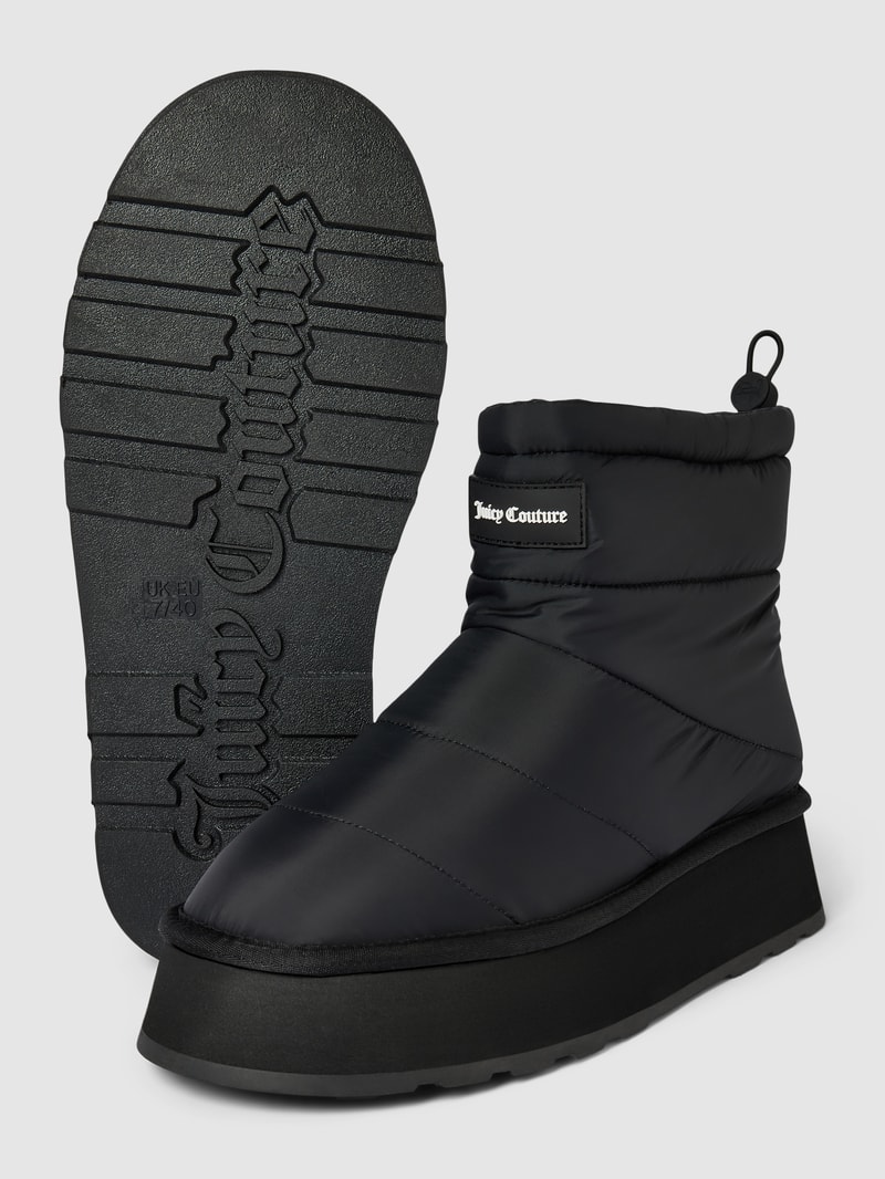 Boots mit Tunnelzug Modell 'MANDY' in schwarz