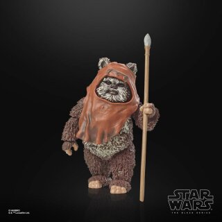 Star Wars Episode VI 40th Anniversary Black Series Actionfigur Wicket 15 cm