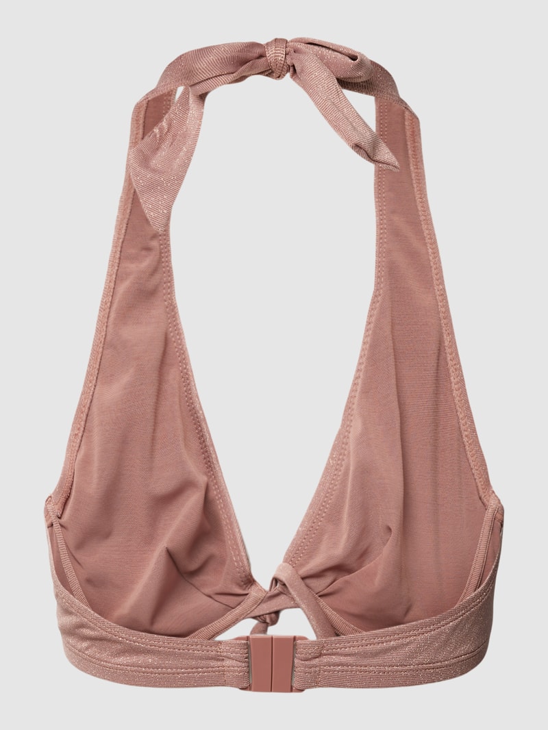 Bikini-Set mit Effektgarn Modell 'YALONG BEACH' in mauve