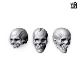 HQ Resin - Human Skulls Basing Kit