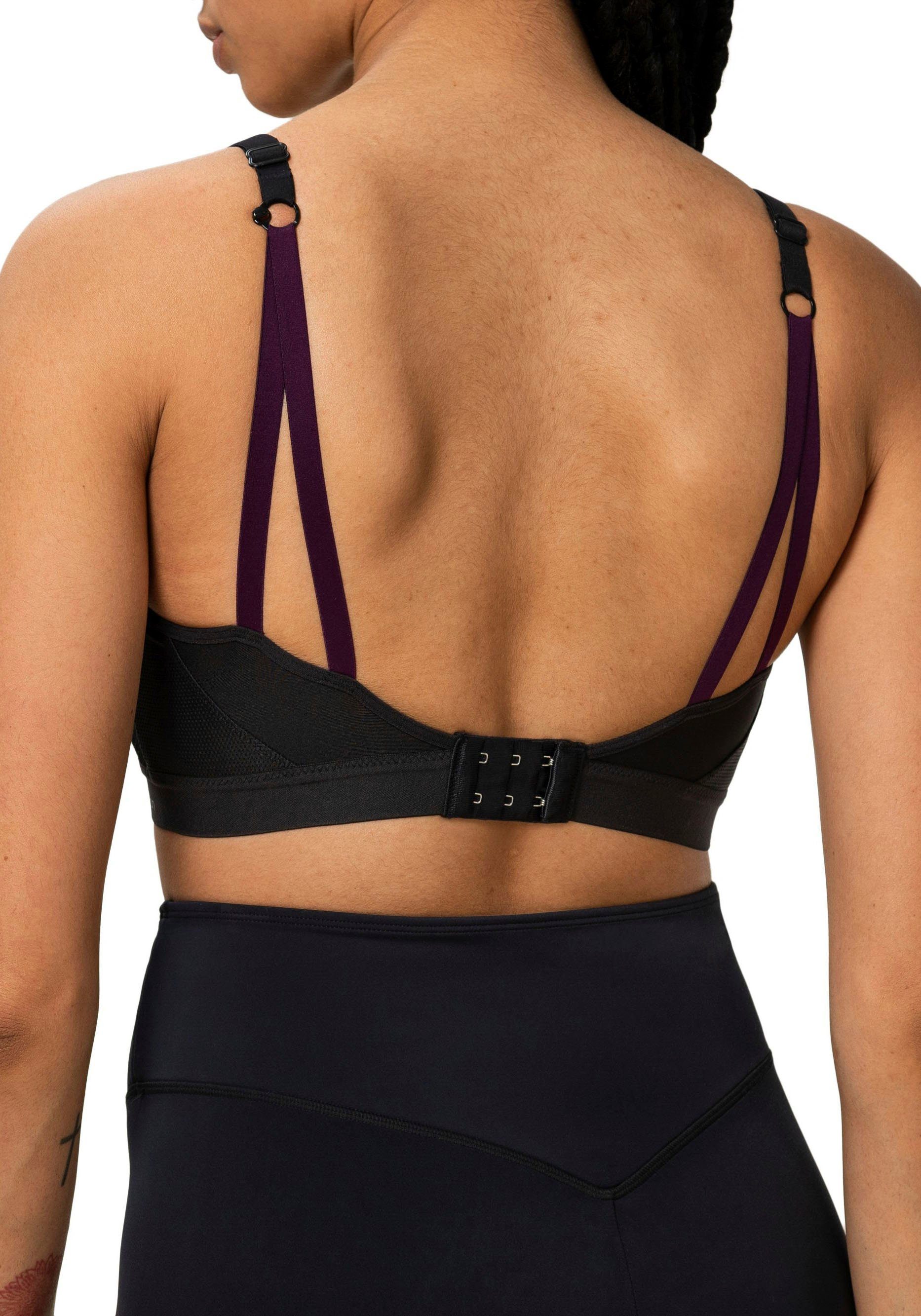 triaction by Triumph Sport-BH Free Motion N Cup B-F, ohne Bügel, für starke Belastung, Basic Dessous