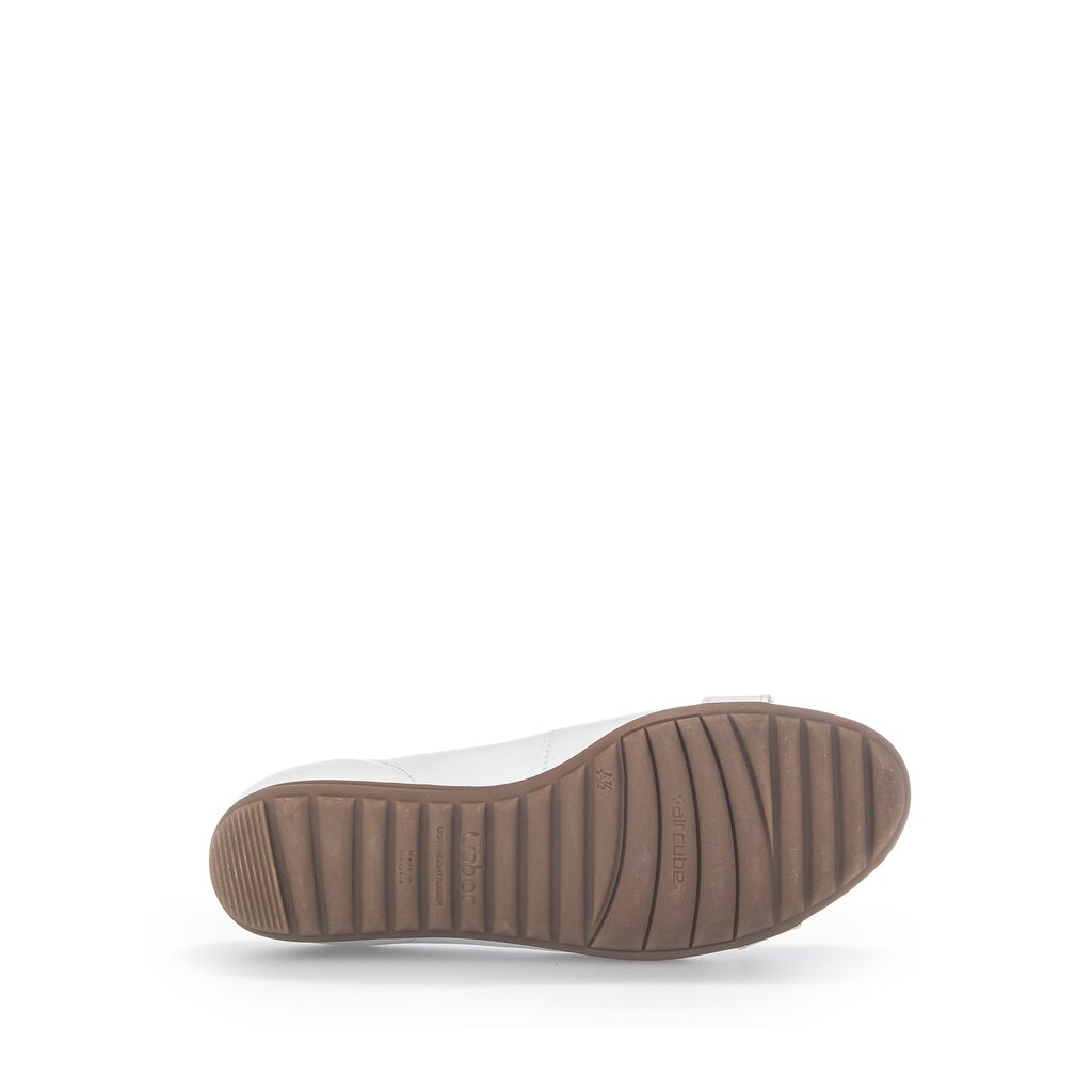 Gabor comfort Sportliche Ballerina weiß