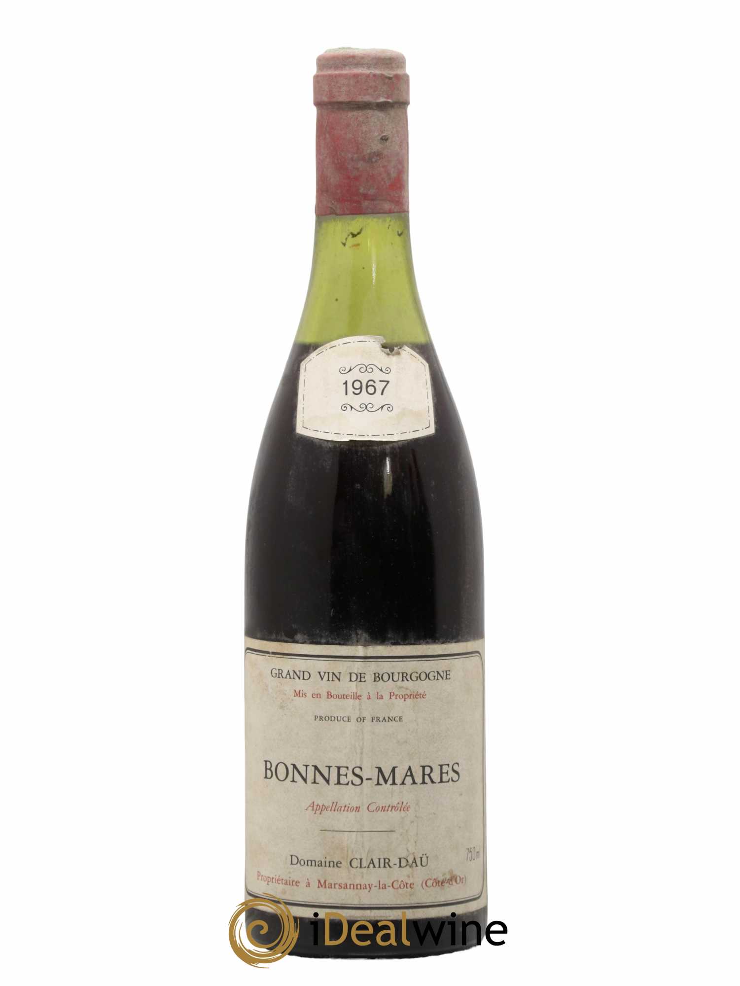 Bonnes-Mares Grand Cru Clair Daü  1967 - Lot de 1 Bouteille