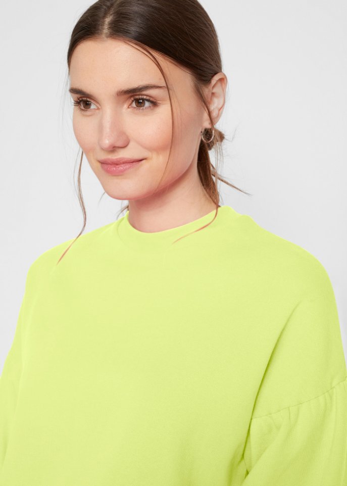 Sweatshirt mit Volumen-Ärmeln
