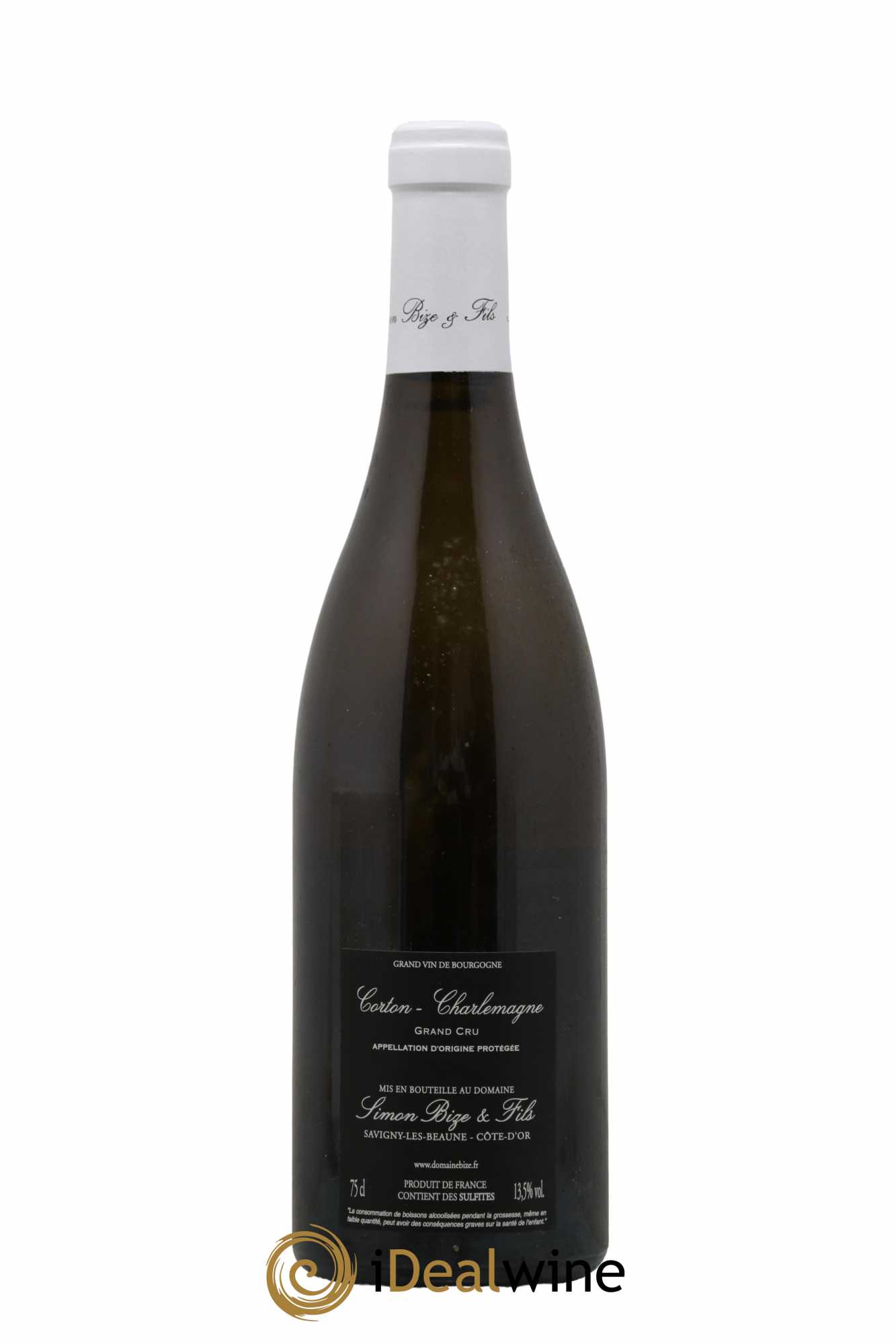 Corton-Charlemagne Grand Cru Simon Bize & Fils  2018 - Lot de 1 Bouteille
