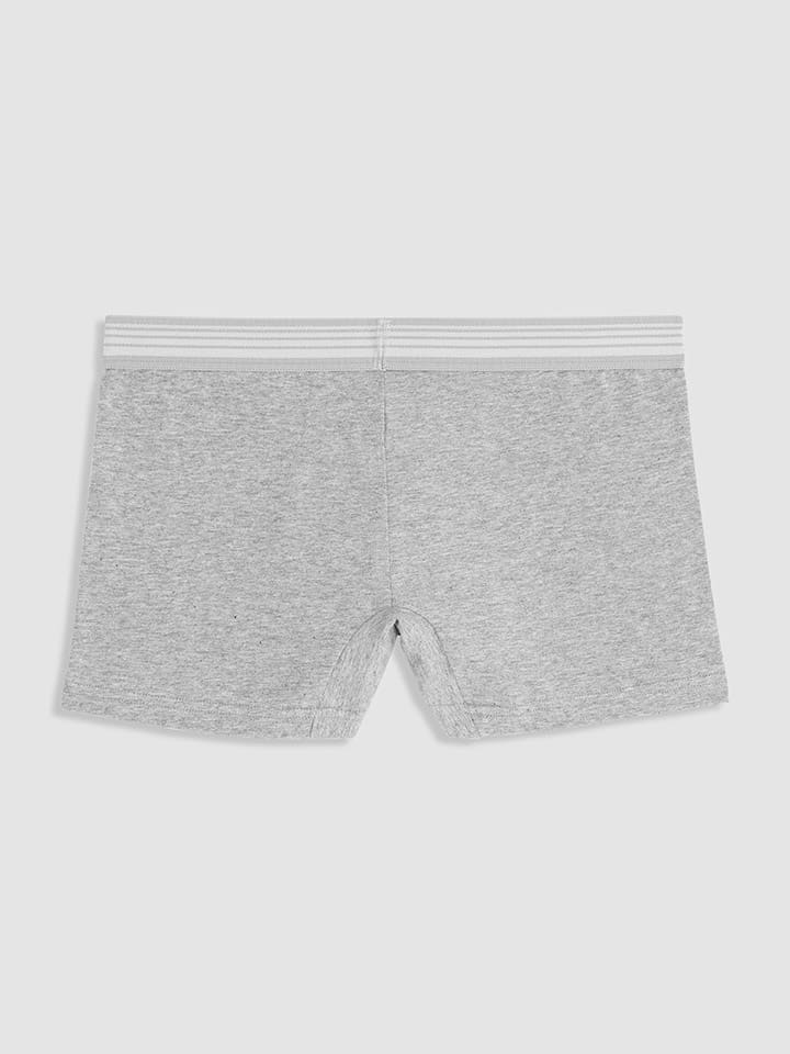 COTONELLA 2er-Set: Boxershorts in Grau/ Dunkelblau günstig kaufen