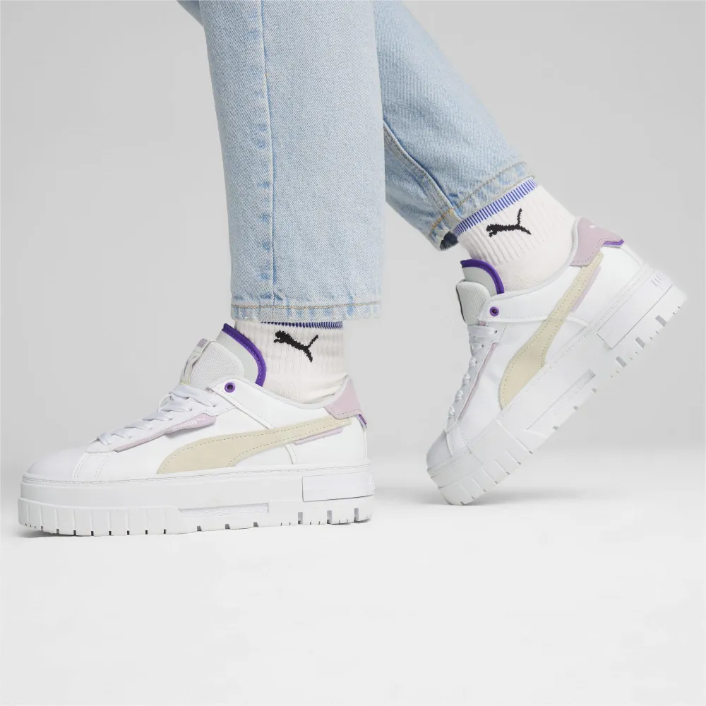 PUMA Mayze Crashed 392495_08 / weiss