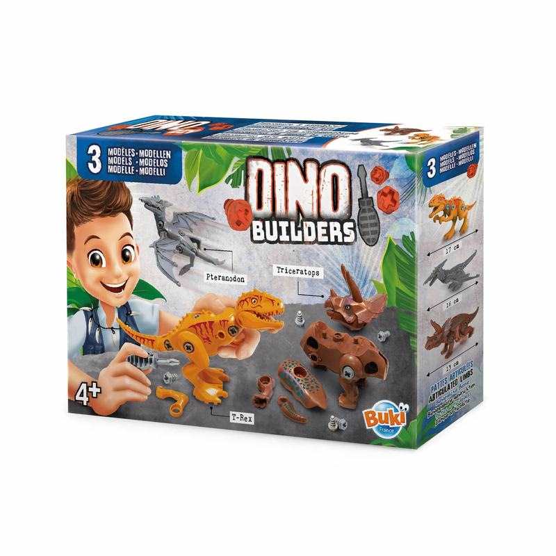 Jeu de construction dinosaures à assembler Buki