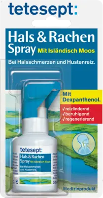 TETESEPT Hals & Rachen Spray  30 ml  Spray