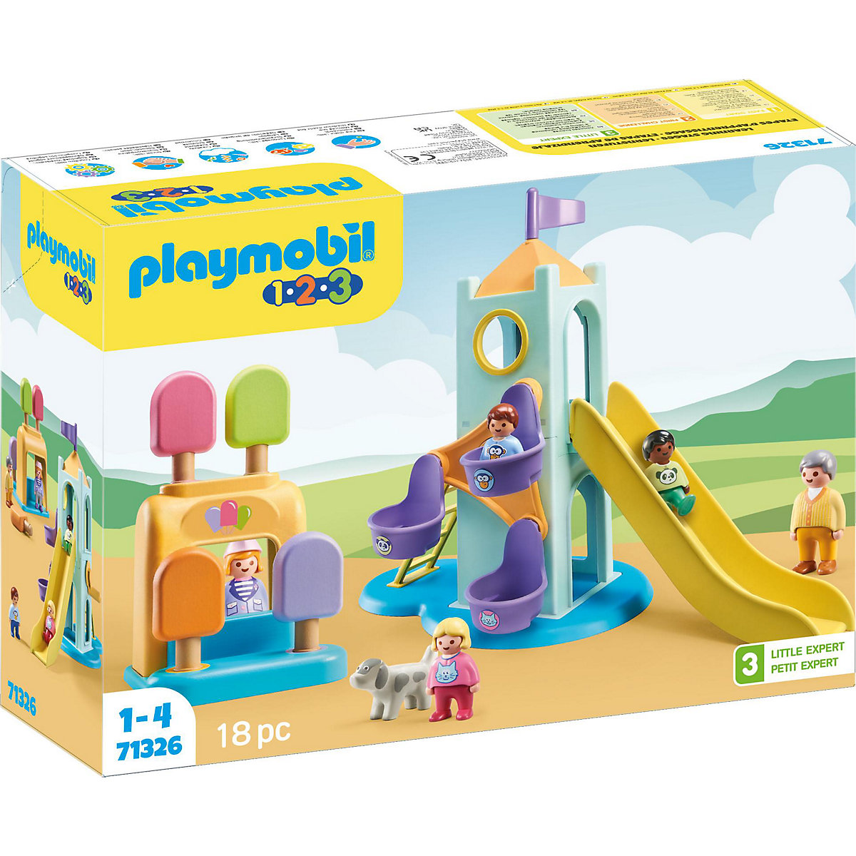 PLAYMOBIL® 71326 1.2.3: Erlebnisturm mit Eisstand