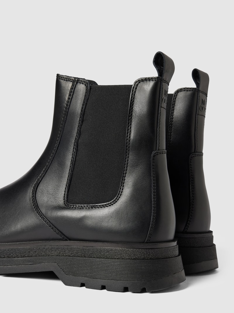 Chelsea Boots aus Leder Modell 'MARTIN' in schwarz