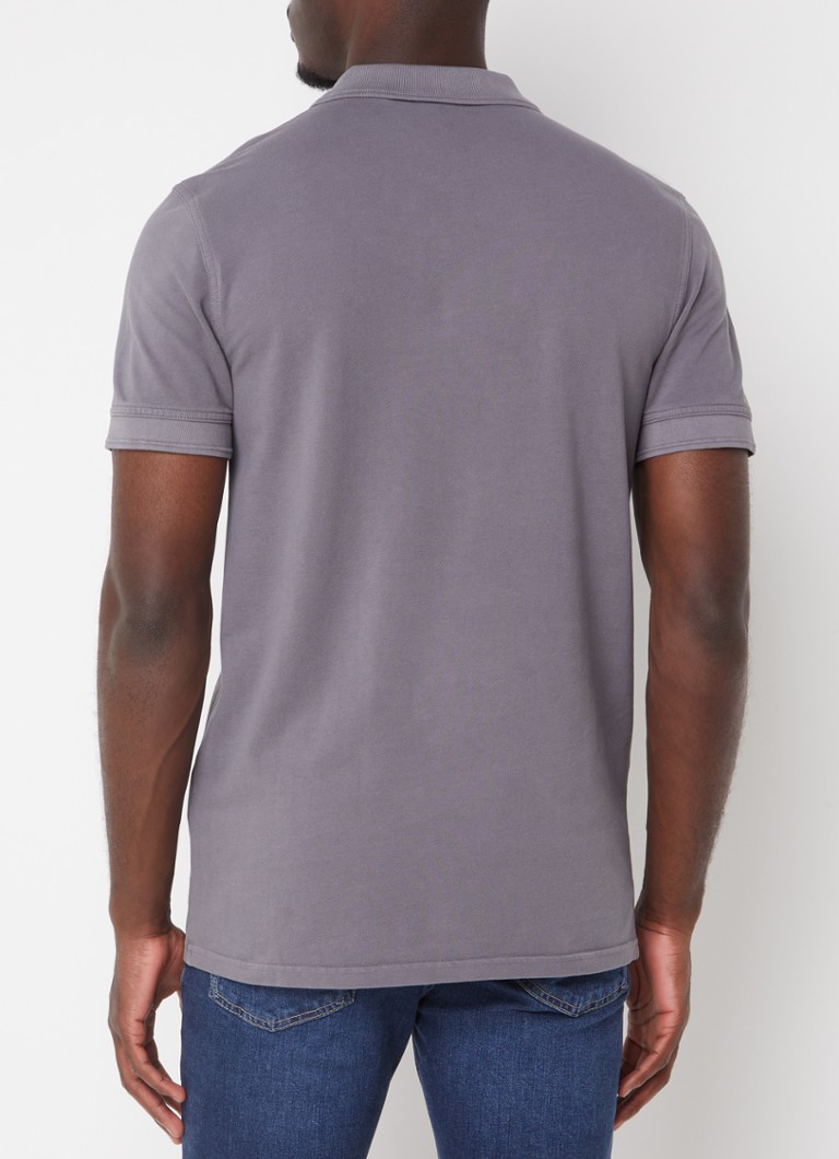 Polo HUGO BOSS Prime de corte regular, confeccionada em piqué de algodão com logotipo.