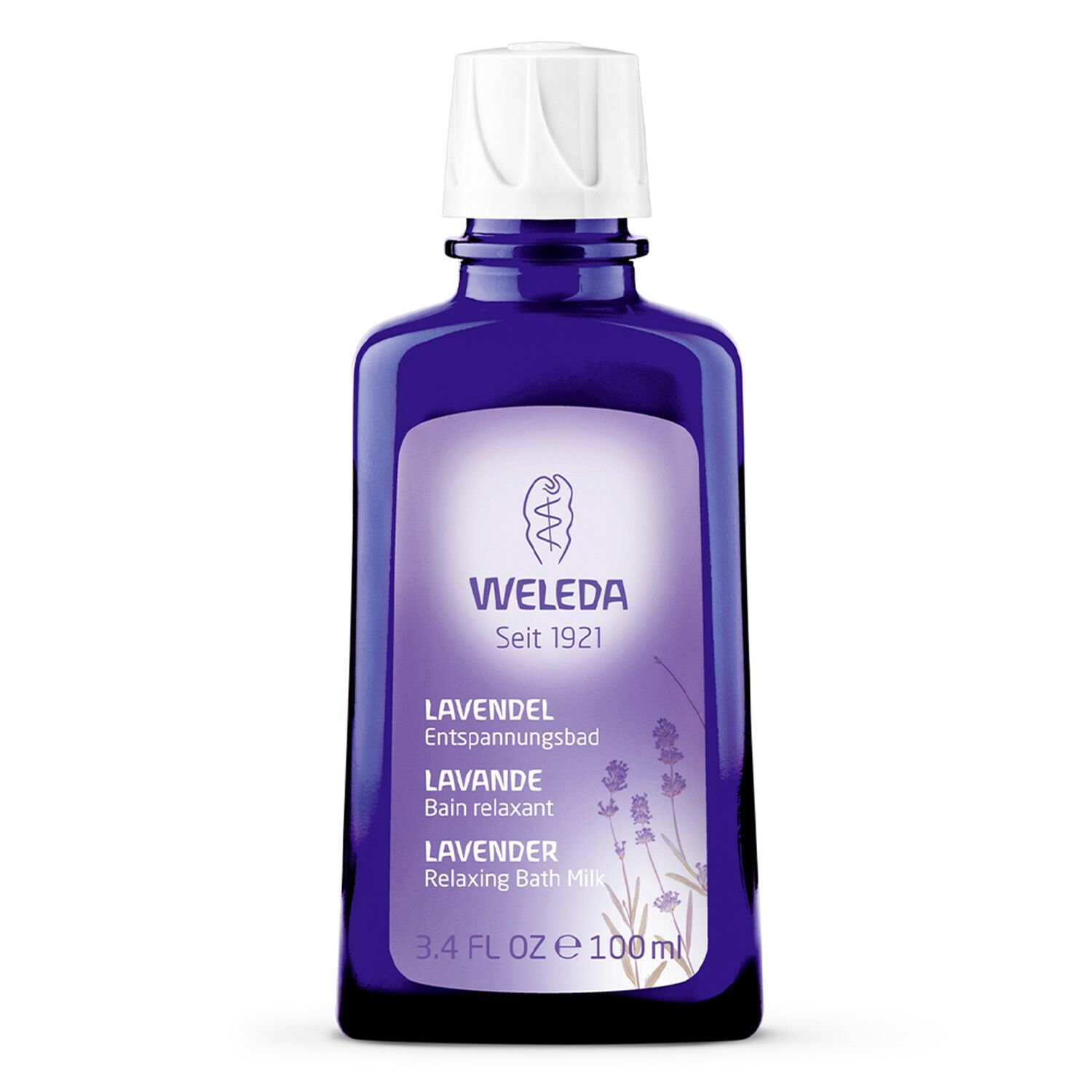 Weleda Lavande Bain Relaxant - Compatible avec Bains Bouillonnants et Balnéothérapie - 200 ml