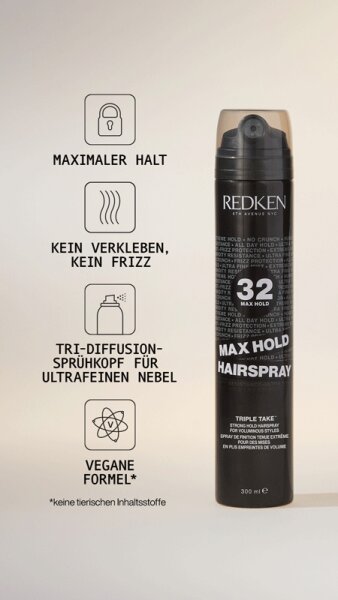 Redken Max Hold Hairspray Triple Take Haarspray