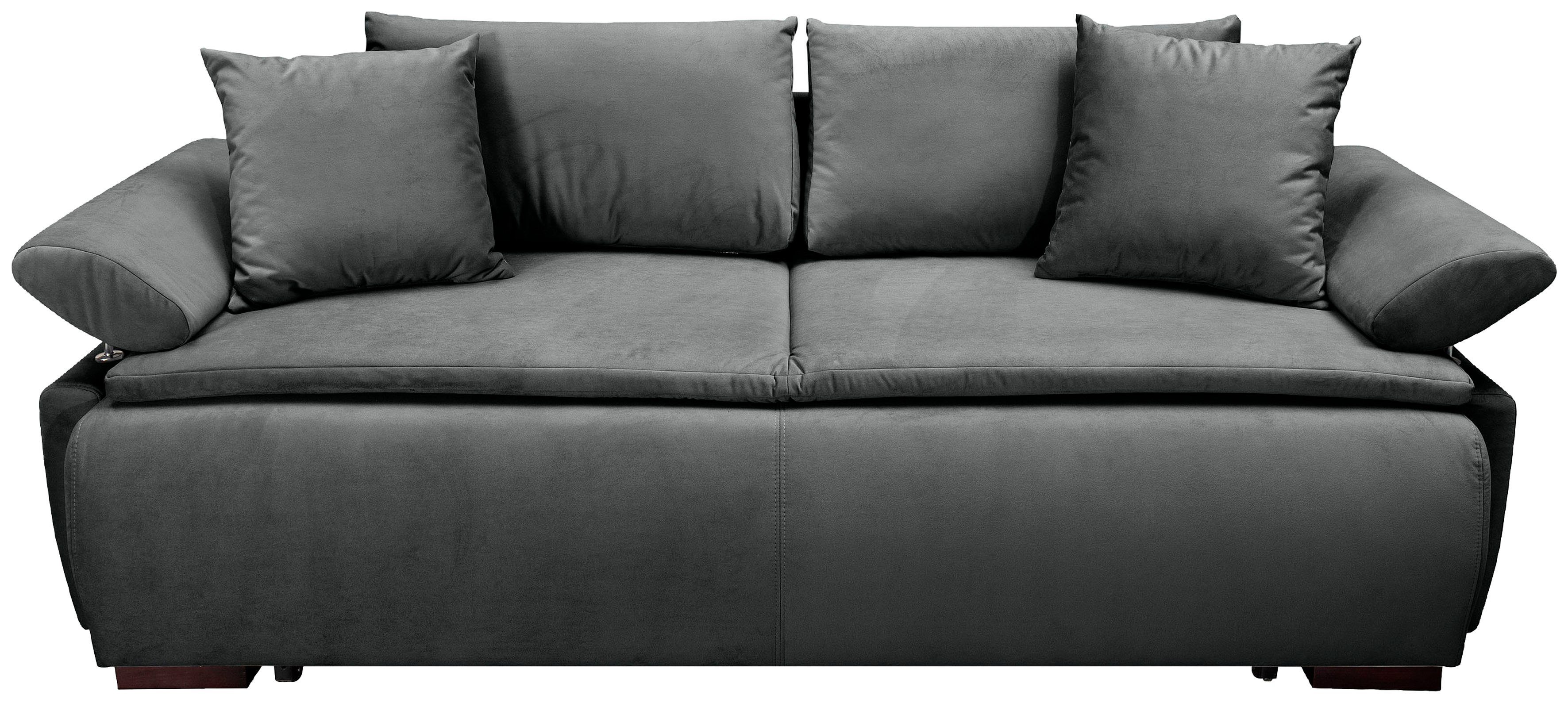 INOSIGN Schlafsofa Romeo, mit Boxspringaufbau, Bettfunktion & Bettkasten, Dauerschlafsofa
