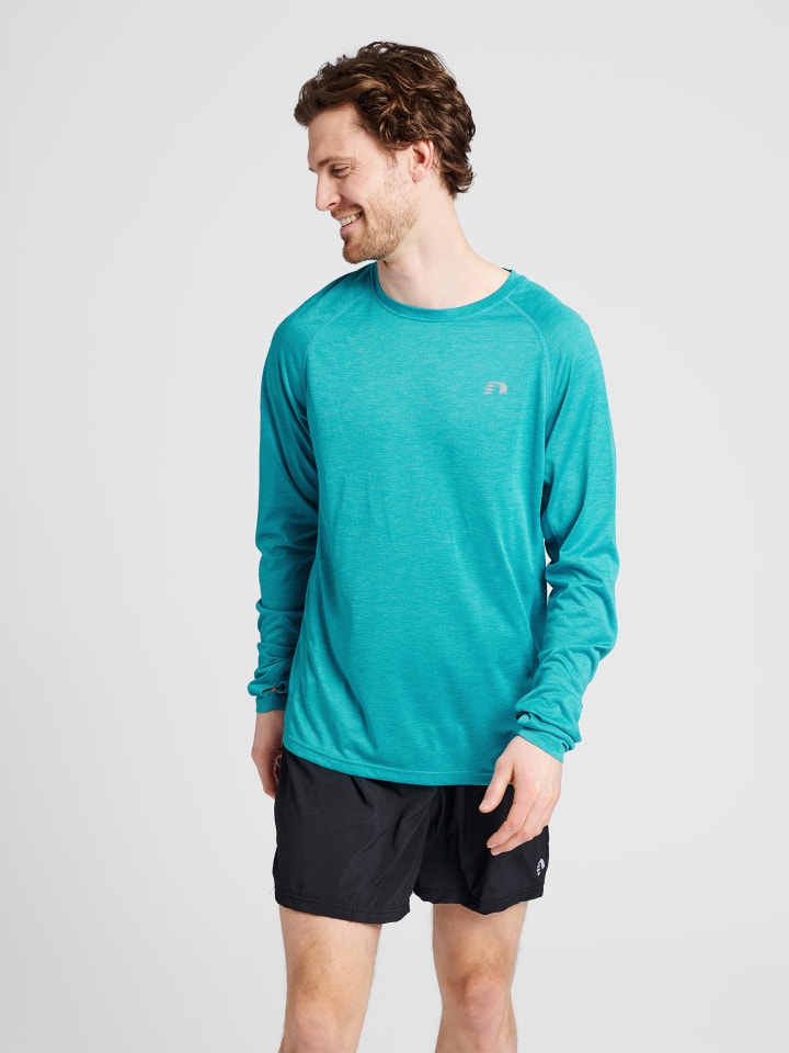 Newline Newline T-Shirt Raglanärmel Men Running Laufen Herren in CAPRI BREEZE MELANGE günstig kaufen