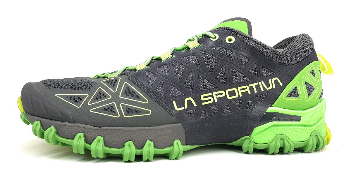 La Sportiva Bushido II 36S917724 Grau metal/flash green