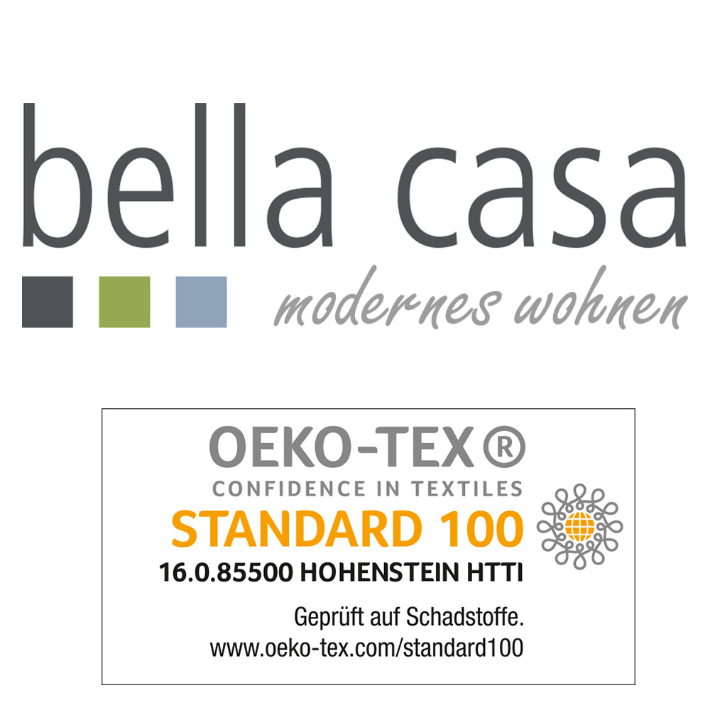 Bella Casa Kurzgardine - ca. 45 x 115 cm, Lavendel