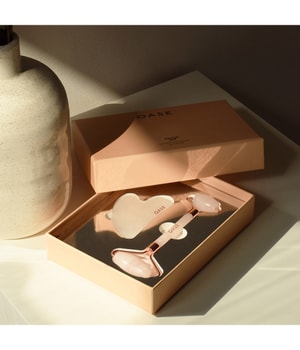 OASE Facial Set Facial Roller & Gua Sha Stone + Free Travel Bag Gesichtspflegeset-1 Stk