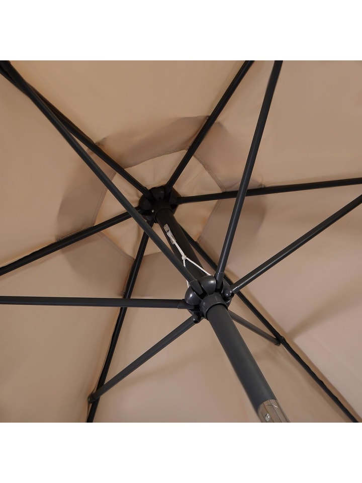 COSTWAY Sonnenschirm 270 cm in Beige günstig kaufen onesize