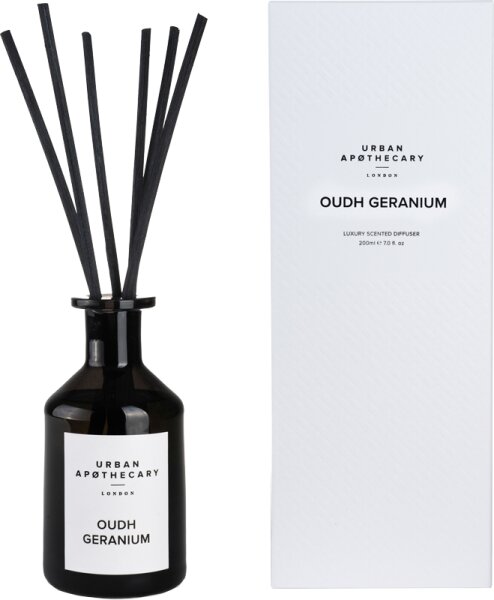 Urban Apothecary Oudh Geranium Luxury Diffuser Raumduft