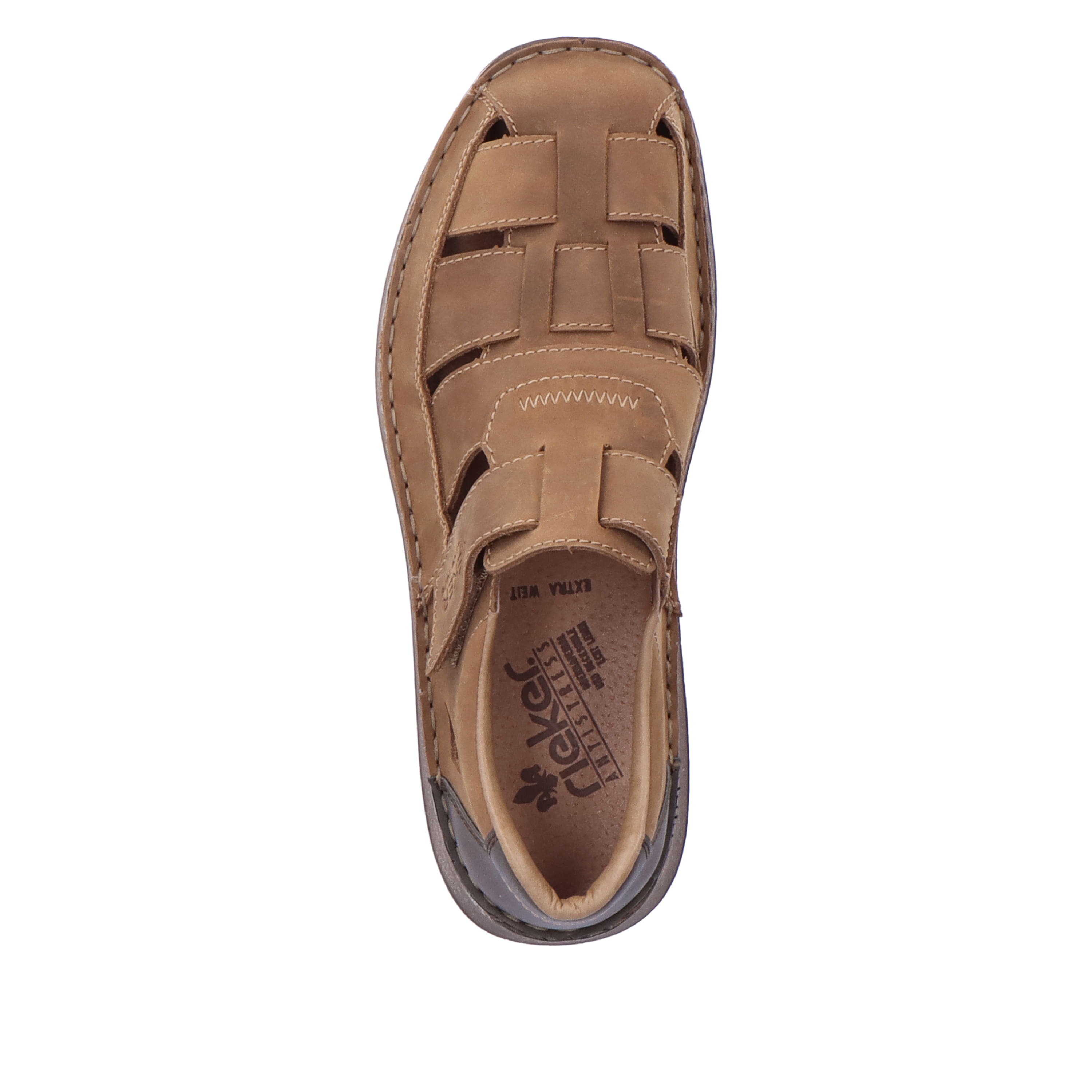 Rieker Herren Slipper espressobraun
