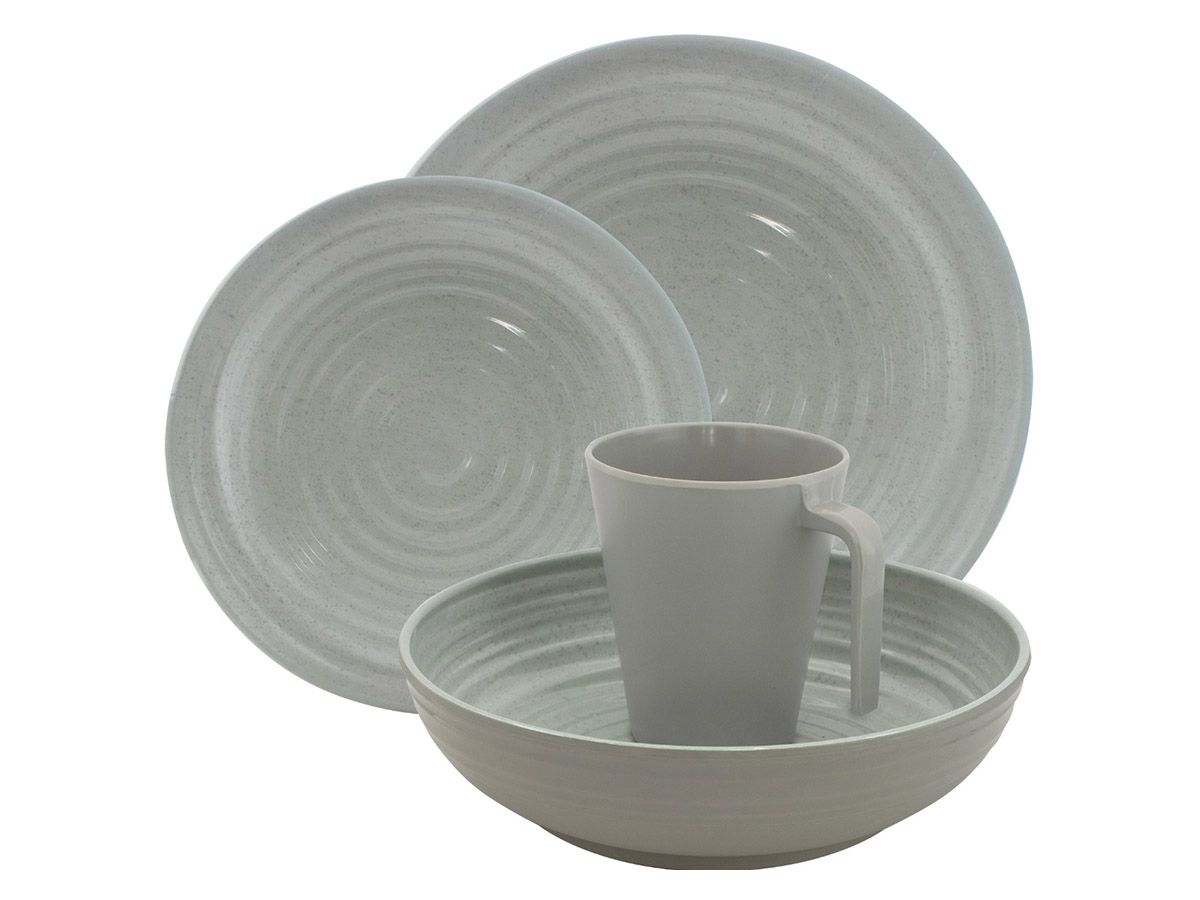 Eurotrail Altea Melamine 16 teilig  Tischsgeschirr