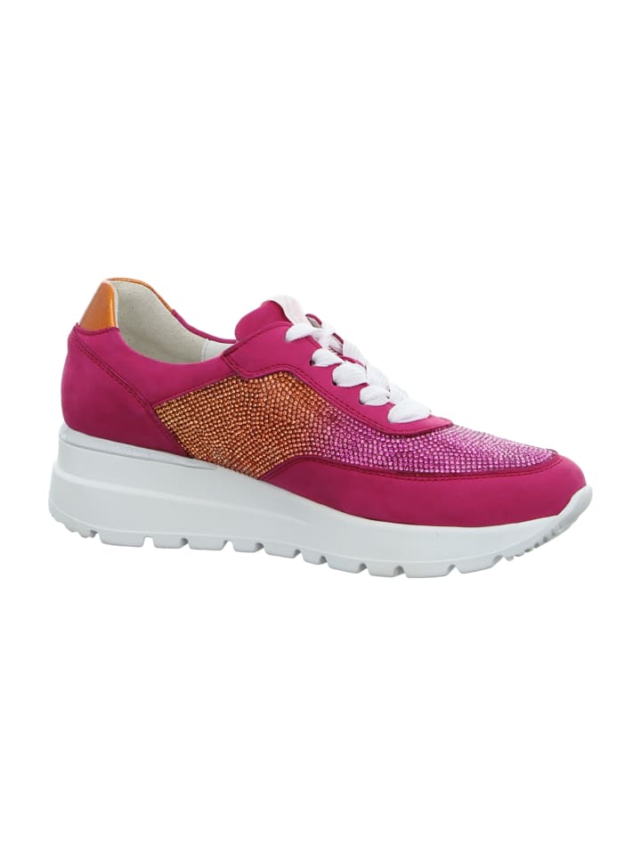 WALDLÄUFER Komfort Schnürschuhe in Pink günstig kaufen