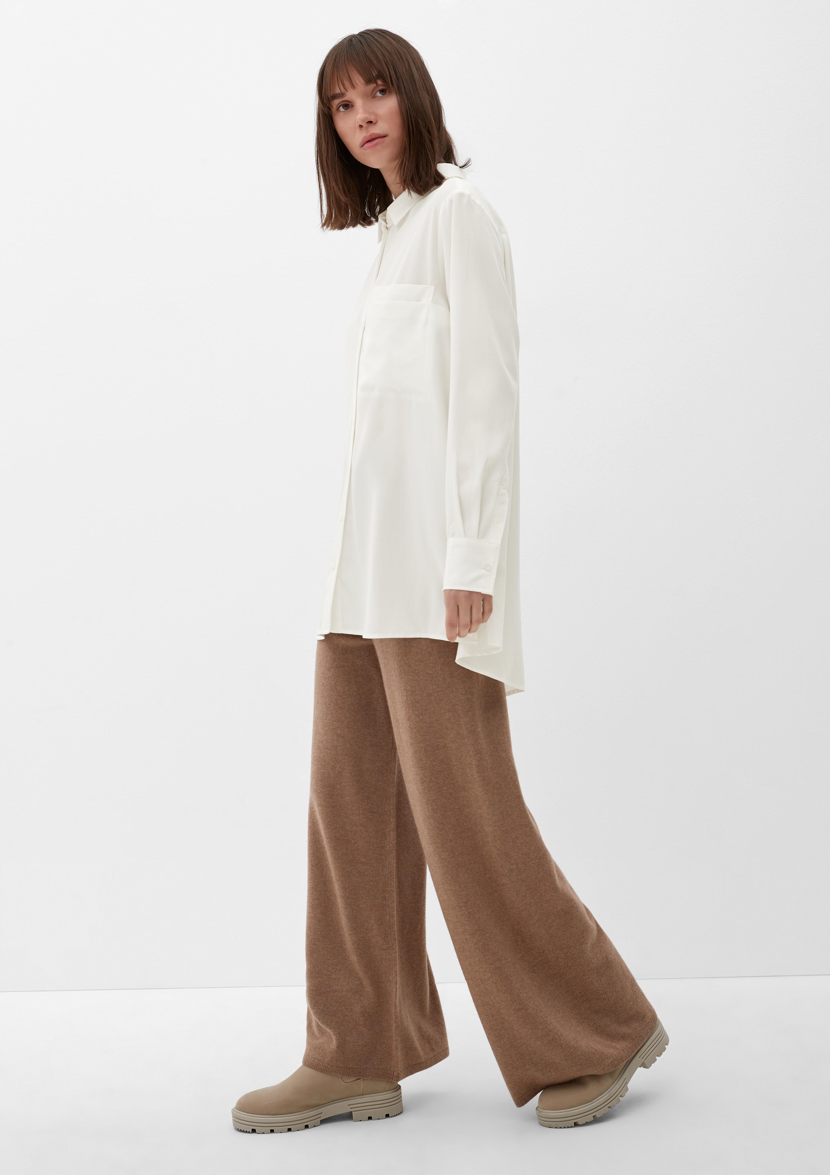 Twill-Bluse aus Viskosemix  2124829-0210