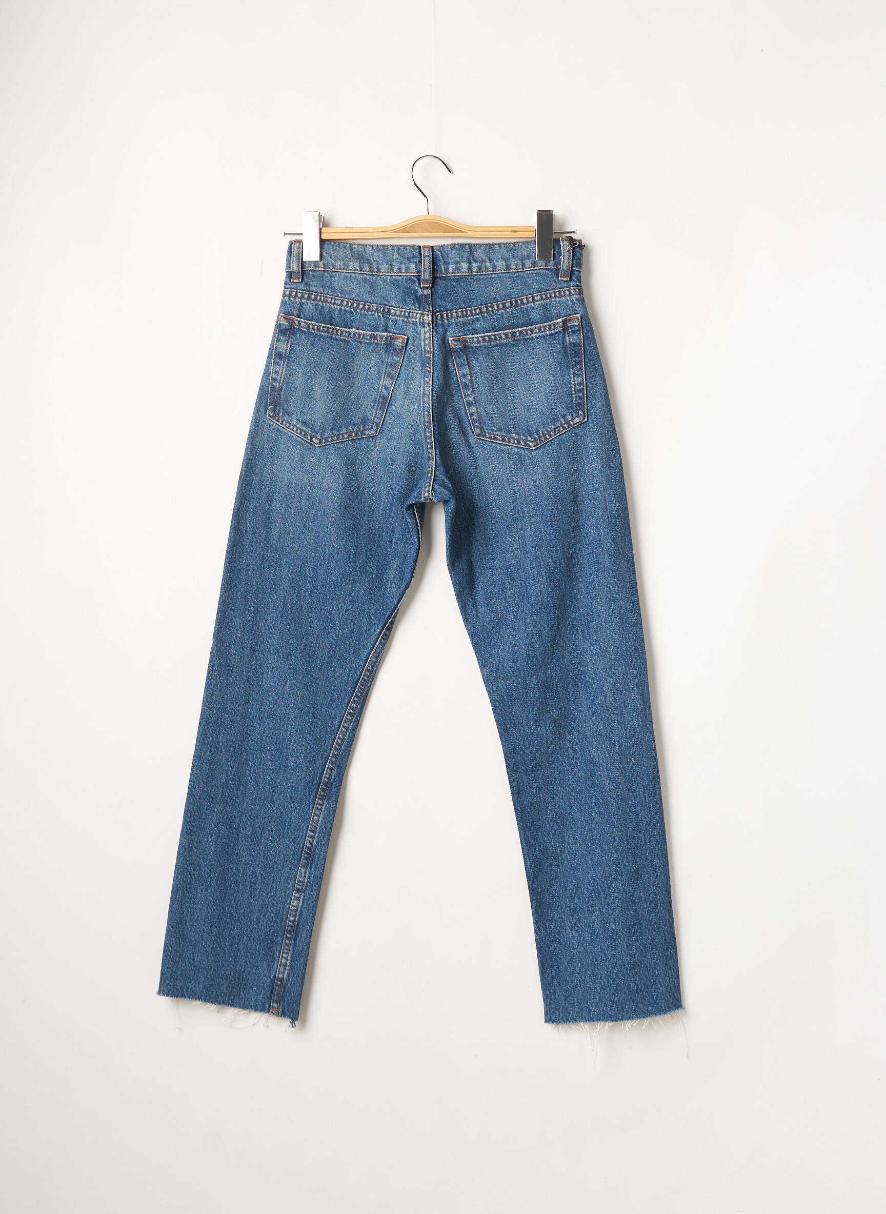 Iro Jean Mom Femme couleur bleu