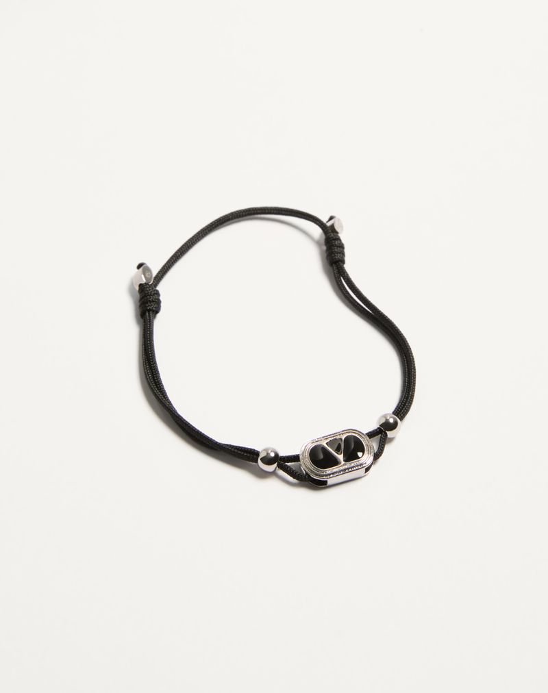 Valentino Ovalette armband van katoen